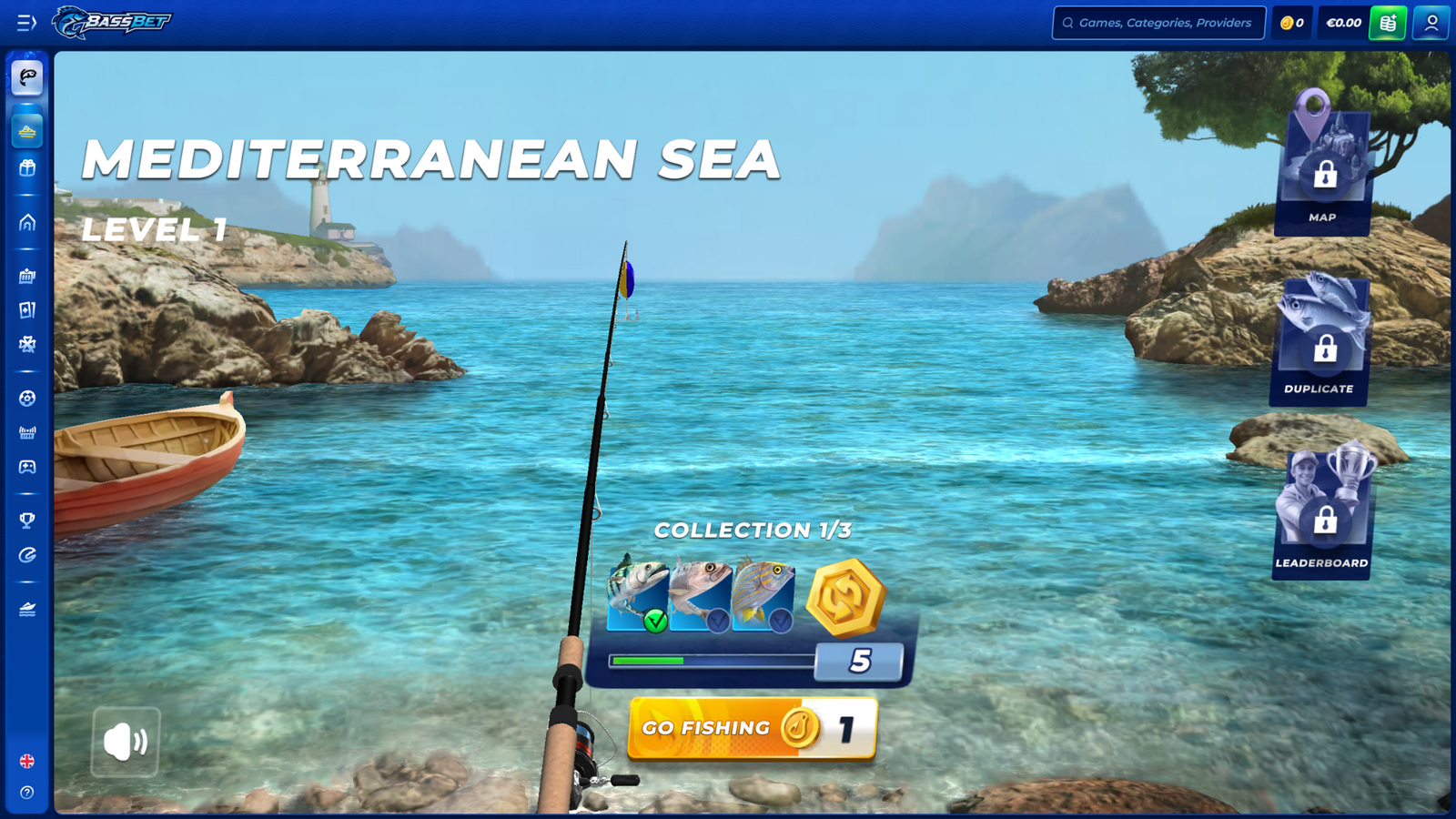 bassbet casino fishing game special feature wallpaper