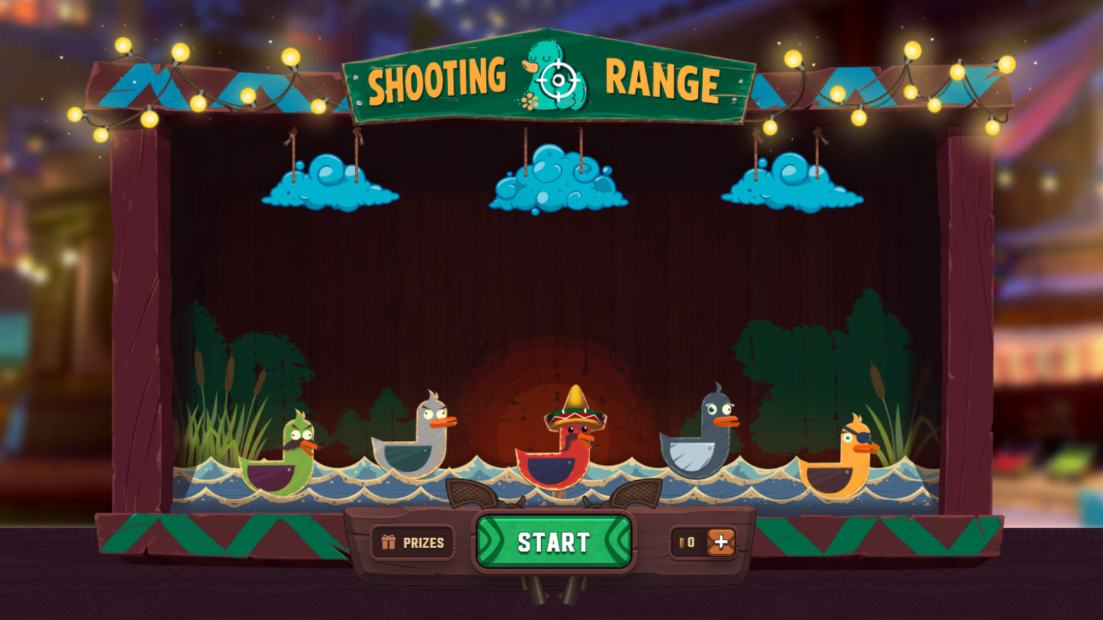 shooting range casino feature wallpaper